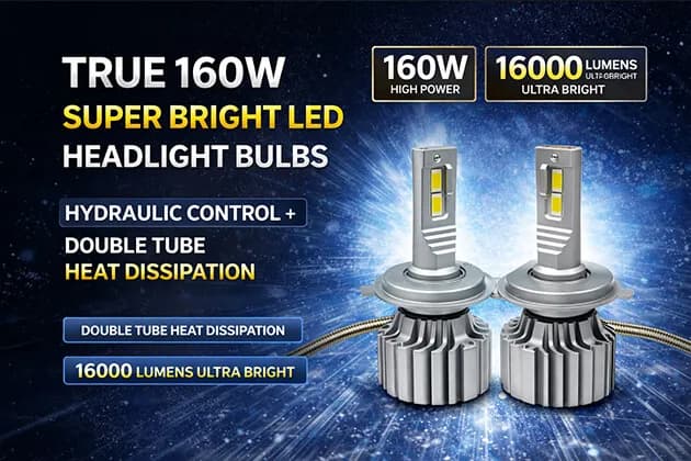 160W Pure White